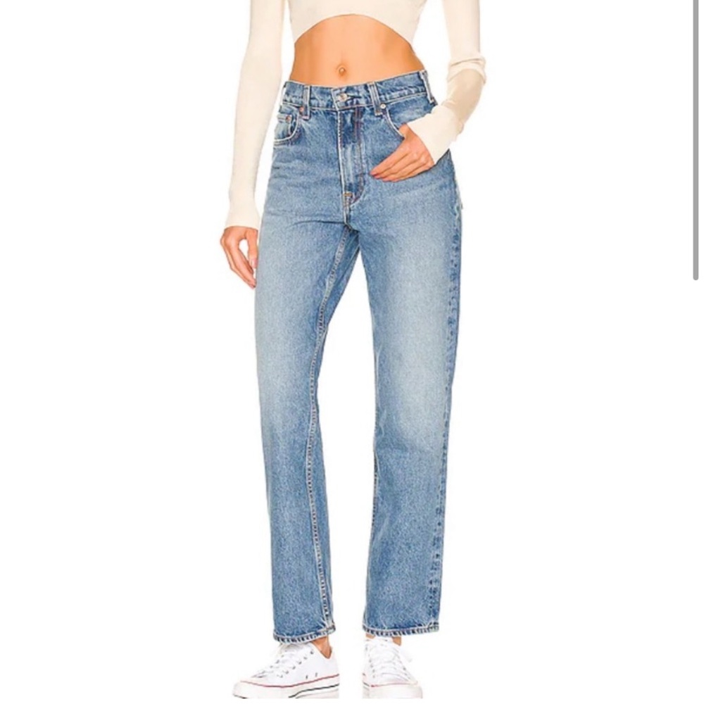 New revolve x grlfrnd the sophia high rise tomboy in bedford US 27 - Picture 2 of 11